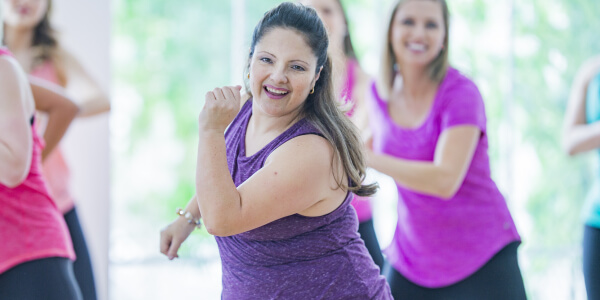 Femme en mouvement